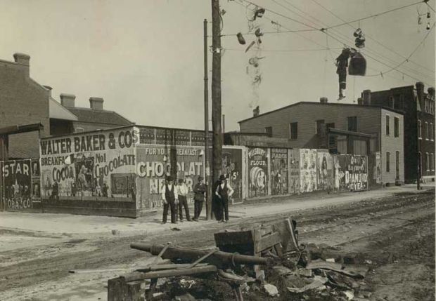 Streetcar strike in 1900